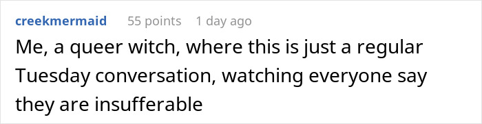 Text post showing a conversation about a bizarre interaction involving Cynthia Erivo and Ariana Grande.