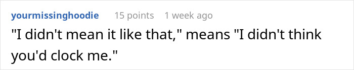 Screenshot of a social media comment discussing relationship conflict involving an upset man and his ex&rsquo;s interference.