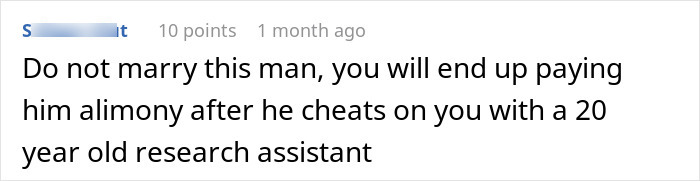 Comment criticizing a man who requires his girlfriend to return to the weight she had six years ago, calling it stupid and depressing. Comment criticizing a man who requires his girlfriend to return to the weight she had six years ago, calling it stupid and depressing.