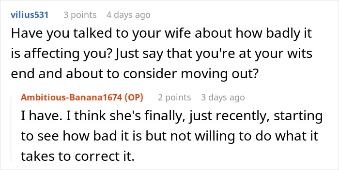 Man dealing with teen&rsquo;s rude attitude for years, struggling with family issues and considering major life changes.