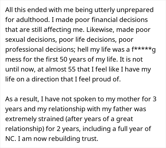 Text excerpt describing a man’s reflection on adulthood struggles, relating to his reaction to teen daughter’s relationship. Text excerpt describing a man’s reflection on adulthood struggles, relating to his reaction to teen daughter’s relationship.