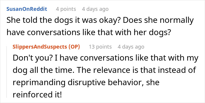 Reddit user discusses woman going nuclear on neighbors due to dogs making noise and her reactions to disruptive behavior.