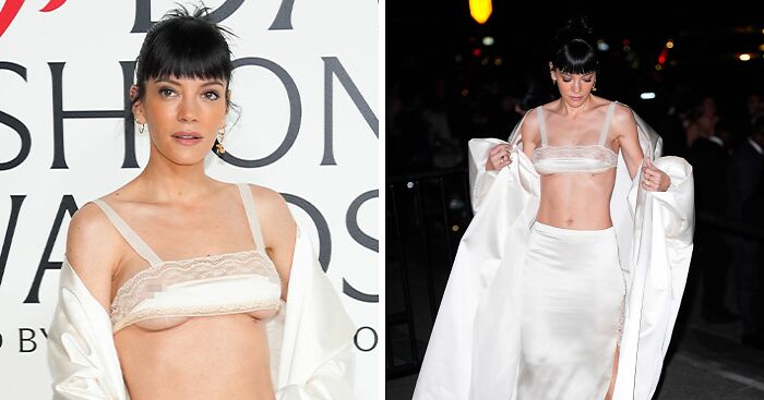 “Gross”: Lily Allen’s CFDA Fashion Look Sparks Debate Online Amid David Harbour And Millie Bobby Brown Drama