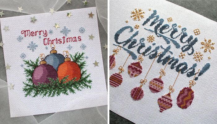 Time To Get Ready For Christmas: My 20 Cross Stitch Patterns