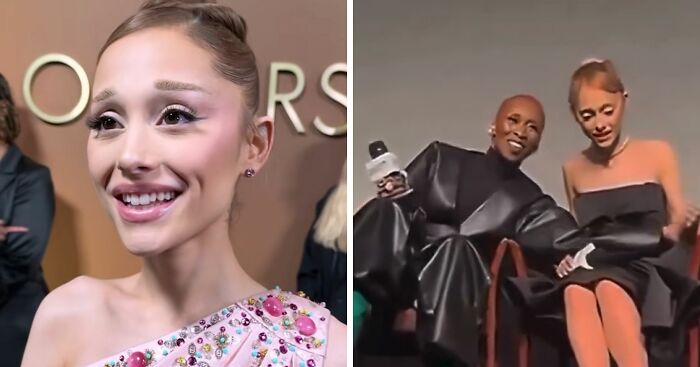 Fans “Scared” For Ariana Grande After Her “Scared” And “Bizarre” Interaction With Cynthia Erivo