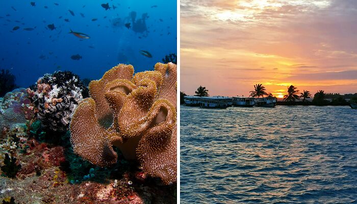 Baa Atoll In 4 photos: Sunsets, Villas, And Coral Reefs