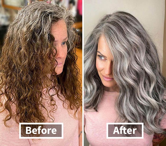 These Stunning Gray Hair Transformations By Celebrity Colorist Jack Martin Might Make You Rethink Dyeing (48 Pics)