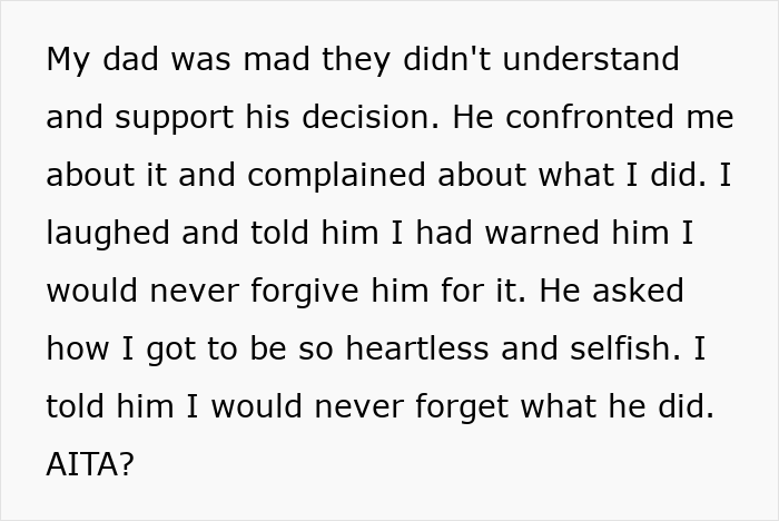 Dad Busted Stealing Son&rsquo;s Inheritance For New Family, Teen Laughs As Grandparents Cut Him Off