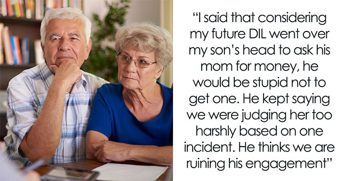 Rich Parents Suspect DIL Is A Gold Digger, Ask Son To Sign A Prenup As She Demands $80K For Wedding