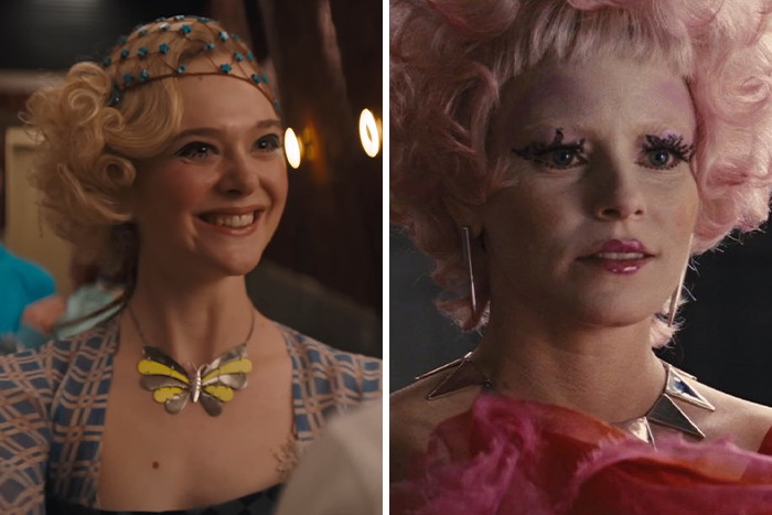 Side-by-side comparison of iconic Hunger Games characters and actors in the new film adaptation.