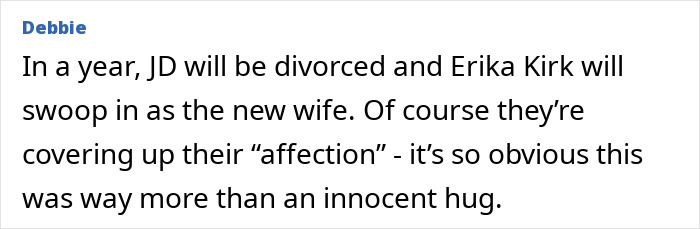 Erika Kirk Finally Explains What Happened During Viral JD Vance Hug In New Video