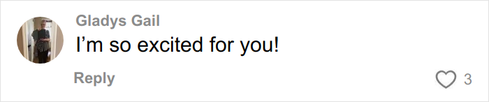 Woman with prominent face tattoo sharing mental health advocacy message in a social media comment section.