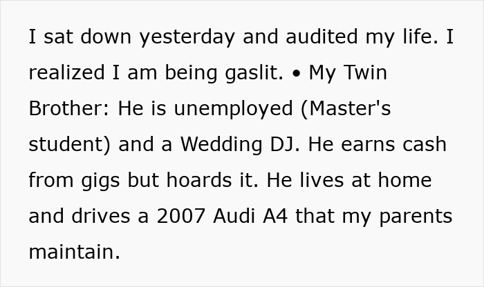 Man Realizes He’s Funding His Family’s Lifestyle After They Can’t Stop Hating On His GF Man Realizes He’s Funding His Family’s Lifestyle After They Can’t Stop Hating On His GF