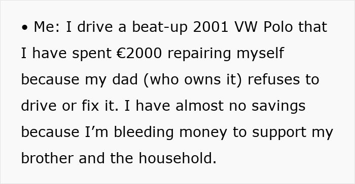 Man Realizes He’s Funding His Family’s Lifestyle After They Can’t Stop Hating On His GF Man Realizes He’s Funding His Family’s Lifestyle After They Can’t Stop Hating On His GF