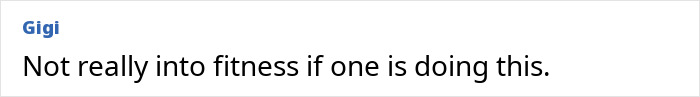 Comment reading Not really into fitness if one is doing this, discussing fitness coach and mayo binge-eating challenge.