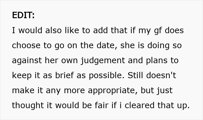 Text excerpt about a mom negatively affecting her daughter&rsquo;s happy relationship after sending her on a date.