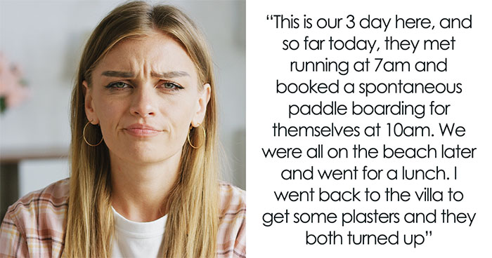 Wife Notices Hubs And Her Friend Are Inseparable On Holiday, Says Something Isn’t Adding Up