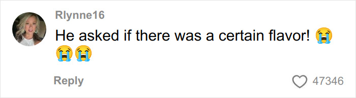Screenshot of a social media comment reacting with crying emojis about a woman's social experiment with US megachurches. Screenshot of a social media comment reacting with crying emojis about a woman's social experiment with US megachurches.