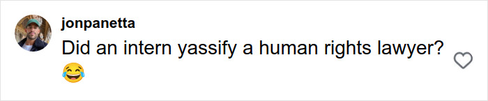 Screenshot of a social media post referencing a major Photoshop blunder involving Vogue and Amal Clooney&rsquo;s edited image.