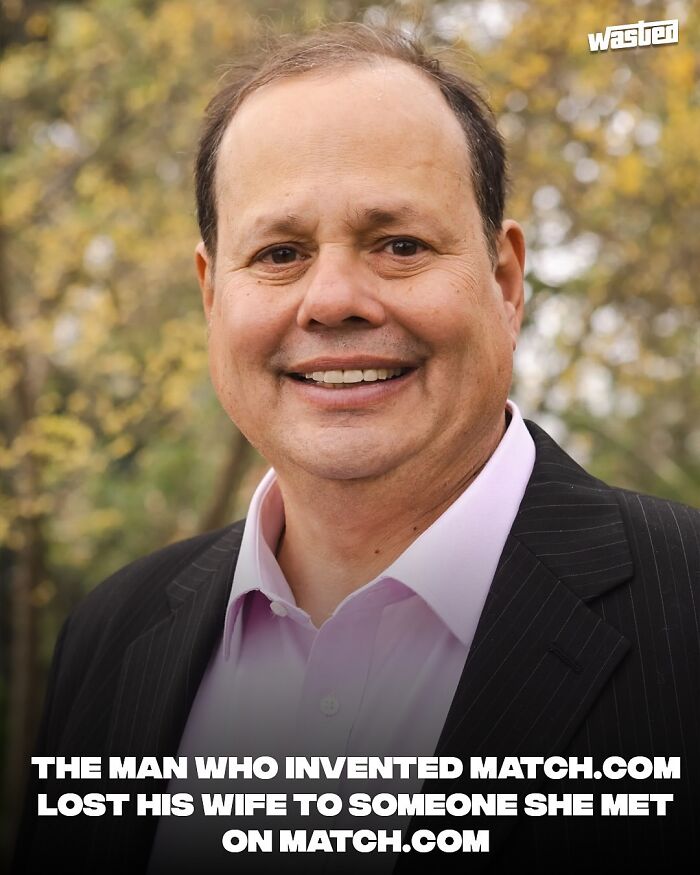 Middle-aged man smiling outdoors wearing a dark suit, related to 18.2M people following fun facts and new things.