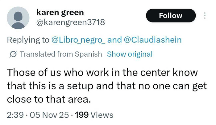 Man kisses and fondles Mexican president while she speaks to crowd, highlighting reality for a lot of women.