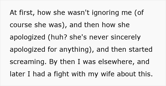Text excerpt showing a man describing his experience with a teen&rsquo;s rude attitude and family conflict over five years.