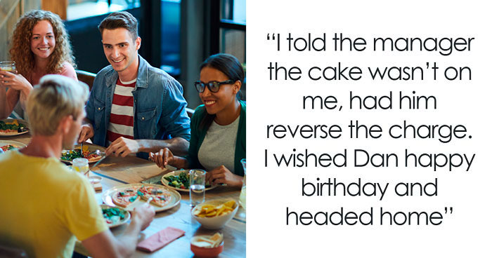 “AITA For Walking Out When My Sister-In-Law Tried To Put A $400 Surprise Cake On My Card?”