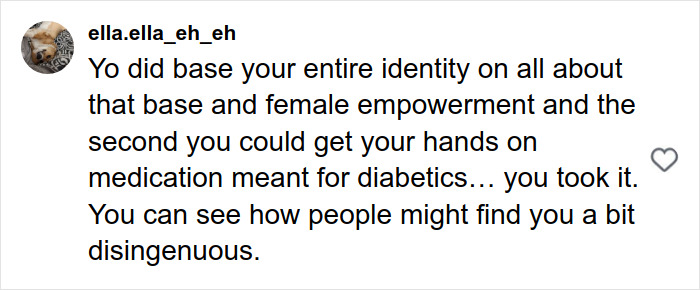 Comment on social media discussing stretch marks on your skin and personal transformation empowerment.