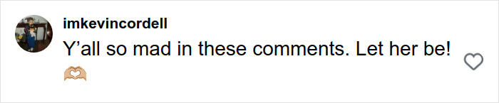 Comment on social media expressing support and telling others to stop criticizing Meghan Trainor's skin transformation.