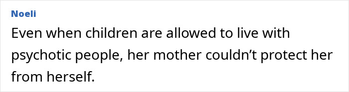 Text excerpt discussing a mother accused of giving her child anti-anxiety medication linked to the daughter's death.