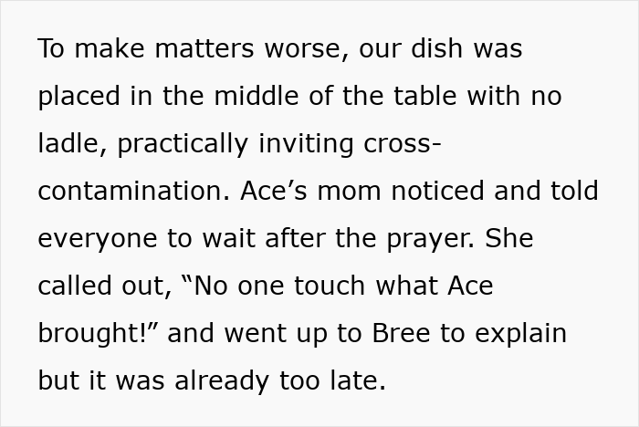 Alt text: Woman discovers what her sister-in-law thinks about her on Thanksgiving, causing heartbreak and family tension.