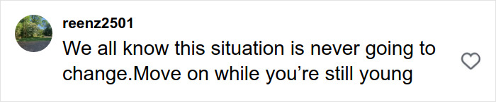 TikTok comment about personal growth and change, shared by user reenz2501 with nature profile picture.