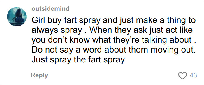 Comment discussing a newlywed&rsquo;s desperate call to a radio show while hiding in a closet.