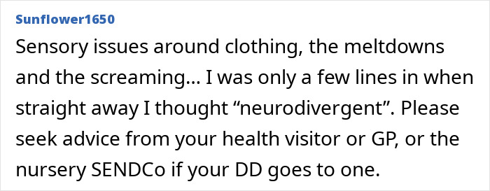 Screenshot of a forum post discussing daily screaming and meltdowns with a 3-year-old impacting family life.