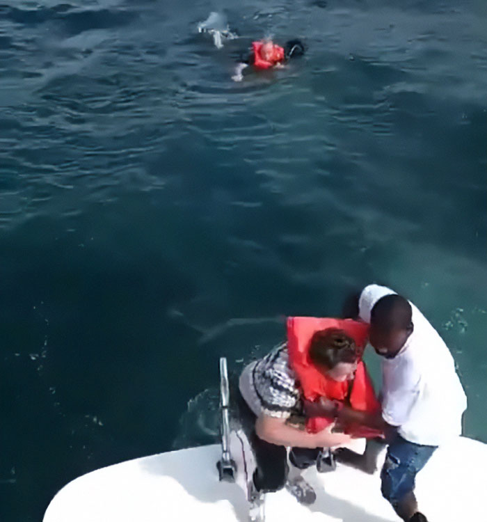 Over 50 Cruise Ship Passengers Left Floating In The Sea After Catamaran Sinks During Excursion