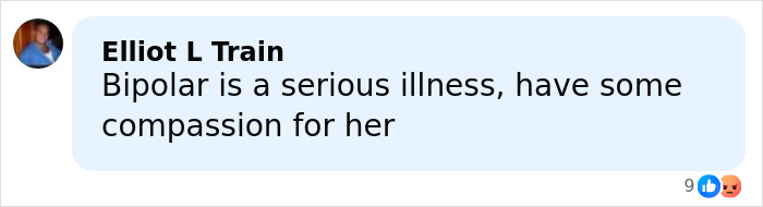 Comment about Britney Spears looks unrecognizable, expressing concern and urging compassion for her situation.