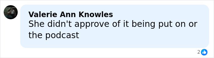 Comment from Valerie Ann Knowles addressing backlash over Fox News religious podcast involving Kristen Bell and other actors. Comment from Valerie Ann Knowles addressing backlash over Fox News religious podcast involving Kristen Bell and other actors.