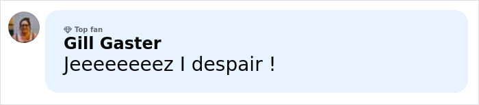 Comment from a top fan expressing despair, related to JoJo Siwa's fans stunned after Chris Hughes' reality TV confession.