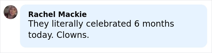 Comment by Rachel Mackie reacting to a reality TV confession, showing fans stunned and confused about JoJo Siwa.