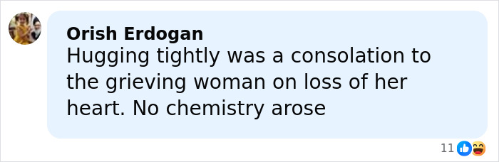 Comment by Orish Erdogan discussing grief and lack of chemistry amid JD Kirk Usha Vance split rumors online. Comment by Orish Erdogan discussing grief and lack of chemistry amid JD Kirk Usha Vance split rumors online.