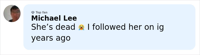 Comment on social media expressing shock over the provocative influencer’s body found in hotel bathtub after time with rap star. Comment on social media expressing shock over the provocative influencer’s body found in hotel bathtub after time with rap star.