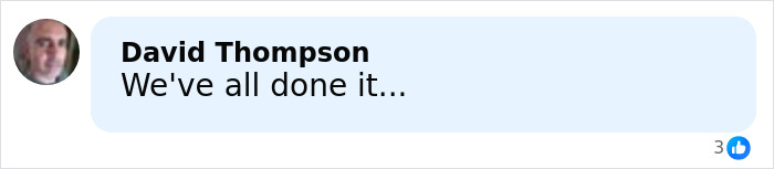 Facebook comment by David Thompson saying We've all done it in a simple chat bubble, related to singer accidentally marrying Malaysia&rsquo;s ex-king.