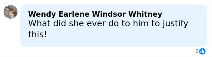 User comment on social media with profile picture, expressing shock about stepsibling under investigation after teen's body found on Carnival Cruise.