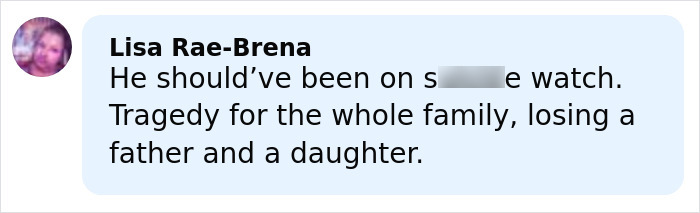 Screenshot of a social media comment discussing the dad who fatally left 2YO daughter in car before sentencing. Screenshot of a social media comment discussing the dad who fatally left 2YO daughter in car before sentencing.