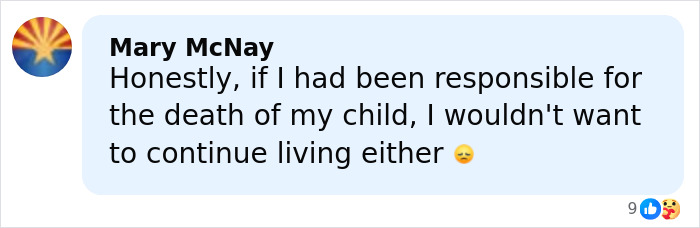 Comment expressing sadness about a dad who fatally left 2-year-old daughter in car found deceased before sentencing. Comment expressing sadness about a dad who fatally left 2-year-old daughter in car found deceased before sentencing.