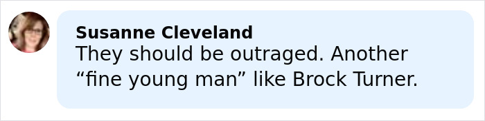 Alt text: Social media comment expressing outrage over teen who violated and strangled multiple girls walking free in Oklahoma protests