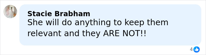 Comment criticizing Meghan Markle&rsquo;s Veterans Day post for Prince Harry, discussing vets coming in second.