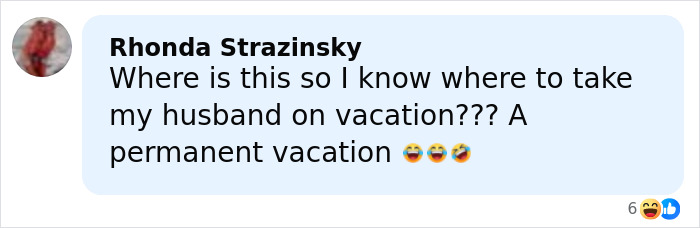 Comment from Rhonda Strazinsky asking where to find the world&rsquo;s biggest spider web to plan a permanent vacation.