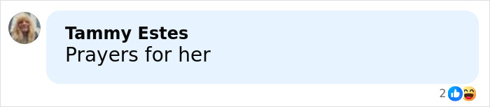 Screenshot of a social media comment expressing concern and prayers for Britney Spears' well-being amid sadness and darkness. Screenshot of a social media comment expressing concern and prayers for Britney Spears' well-being amid sadness and darkness.