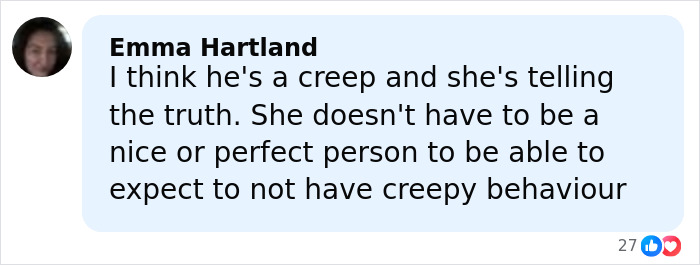 A social media comment discussing the legal mistake Justin Baldoni made in his countersuit against Blake Lively.